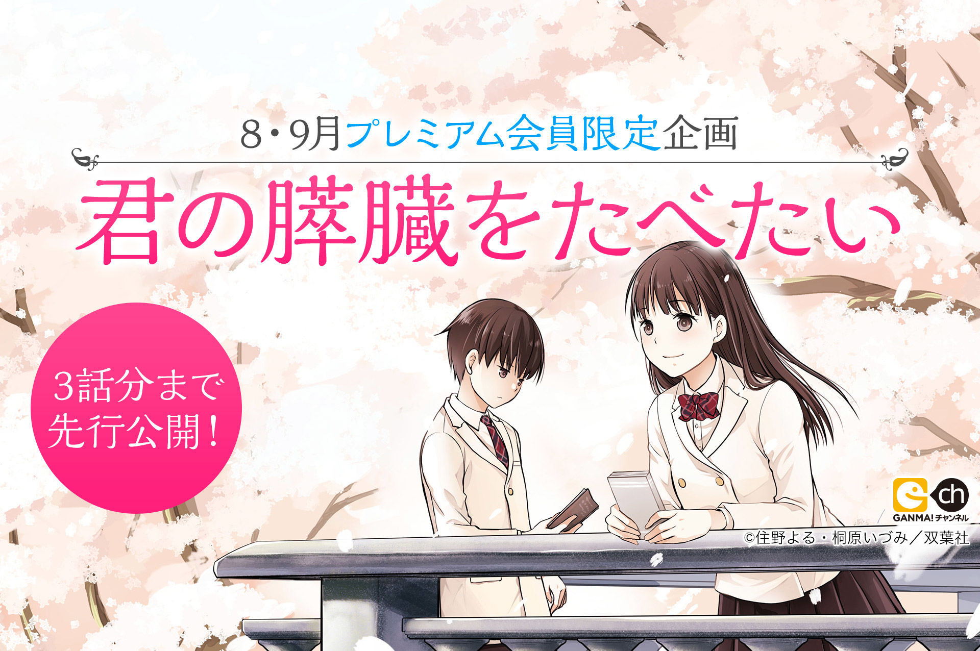 [웹툰/만화] 君の膵臓をたべたい 웹툰의 모든 것! 웹툰가이드